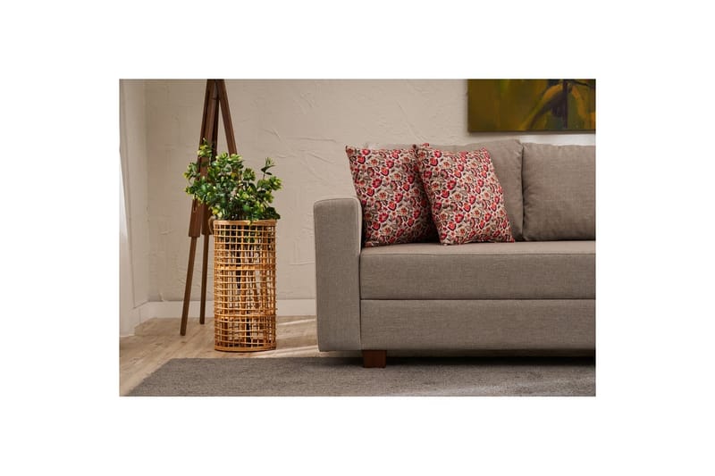 Sufian Sovesofa 3-sits - Beige - Møbler - Sofaer - Sovesofaer - 3 seters sovesofa