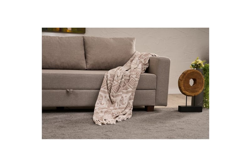 Sufian Sovesofa 3-sits - Beige - Møbler - Sofaer - Sovesofaer - 3 seters sovesofa