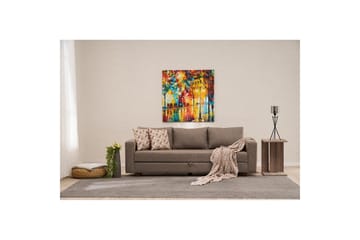 Sufian Sovesofa 3-sits - Brun - Møbler - Sofaer - Sovesofaer - 3 seters sovesofa