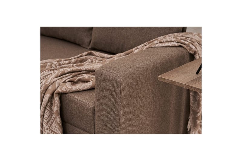 Sufian Sovesofa 3-sits - Brun - Møbler - Sofaer - Sovesofaer - 3 seters sovesofa
