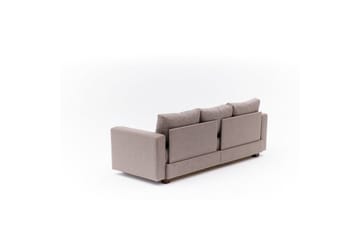 Sufian Sovesofa 3-sits - Brun - Møbler - Sofaer - Sovesofaer - 3 seters sovesofa