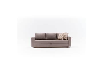 Sufian Sovesofa 3-sits - Brun - Møbler - Sofaer - Sovesofaer - 3 seters sovesofa