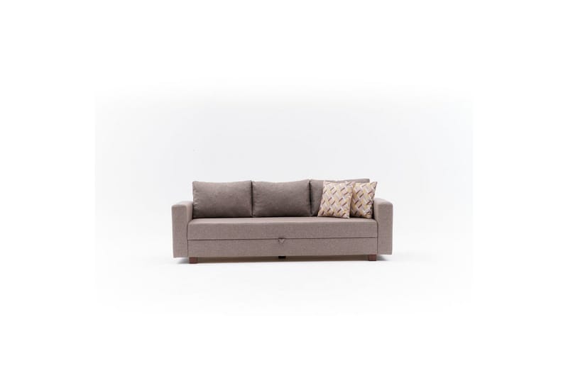 Sufian Sovesofa 3-sits - Brun - Møbler - Sofaer - Sovesofaer - 3 seters sovesofa