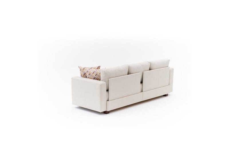 Sufian Sovesofa 3-sits - Cremehvit - Møbler - Sofaer - Sovesofaer - 3 seters sovesofa