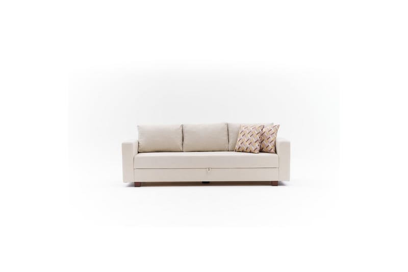 Sufian Sovesofa 3-sits - Cremehvit - Møbler - Sofaer - Sovesofaer - 3 seters sovesofa