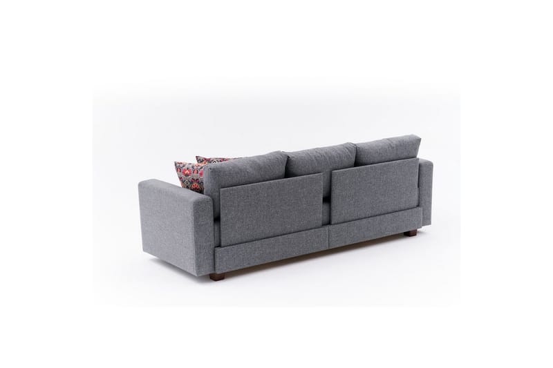 Sufian Sovesofa 3-sits - Grå - Møbler - Sofaer - Sovesofaer - 3 seters sovesofa
