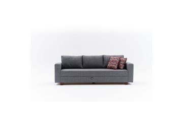 Sufian Sovesofa 3-sits - Grå - Møbler - Sofaer - Sovesofaer - 3 seters sovesofa