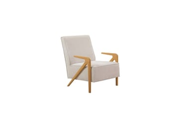 Sufian Sovesofa 3-sits - Ivory/Mellomfarget tre - Møbler - Sofaer - Sovesofaer - 3 seters sovesofa
