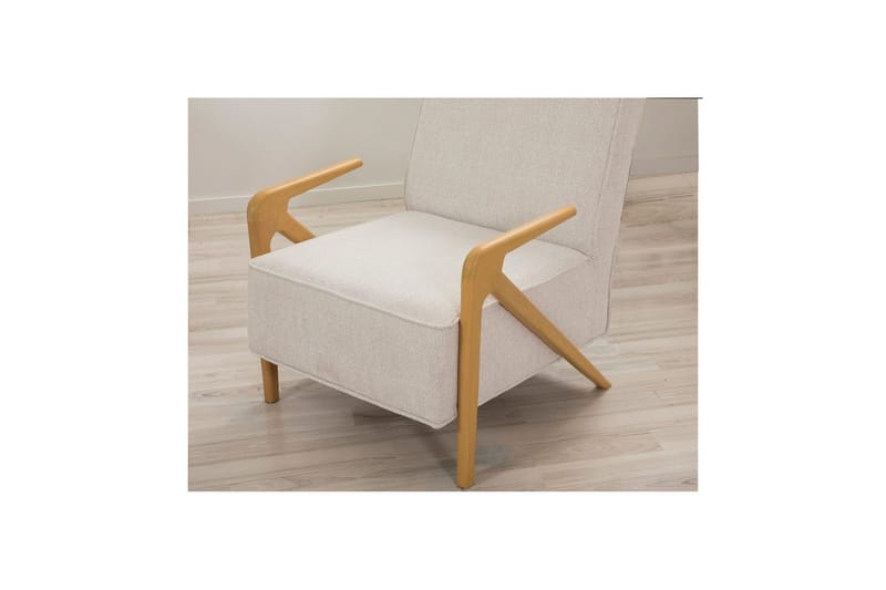Sufian Sovesofa 3-sits - Ivory/Mellomfarget tre - Møbler - Sofaer - Sovesofaer - 3 seters sovesofa