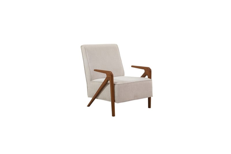 Sufian Sovesofa 3-sits - Mellomfarget tre/Cremehvit - Møbler - Sofaer - Sovesofaer - 3 seters sovesofa