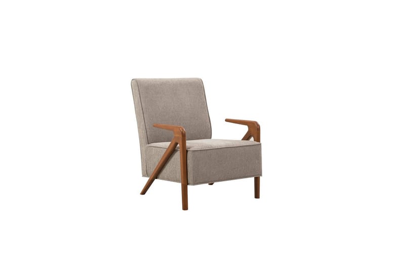 Sufian Sovesofa 3-sits - Mellomfarget tre/Grå - Møbler - Sofaer - Sovesofaer - 3 seters sovesofa