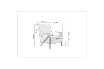 Sufian Sovesofa 3-sits - Mellomfarget tre/Grå - Møbler - Sofaer - Sovesofaer - 3 seters sovesofa
