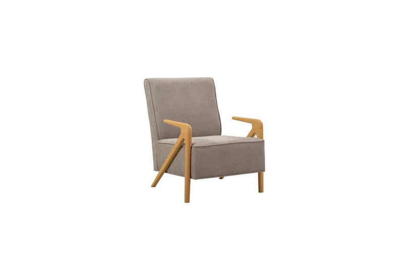 Sufian Sovesofa 3-sits - Mellomfarget tre/Grå - Møbler - Sofaer - Sovesofaer - 3 seters sovesofa