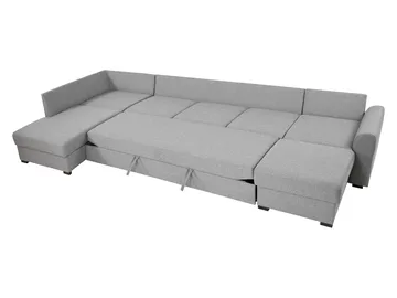 Taberk Large 6-seters U-sofa med Divan Venstre - Møbler - Sofaer - Sovesofaer - Hjørnesovesofa