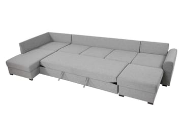 Taberk Large 6-seters U-sofa med Divan Venstre - Møbler - Sofaer - Sovesofaer - Hjørnesovesofa