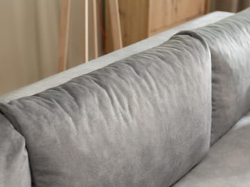 Tacon 3-seters sovesofa med divan - grå - Møbler - Sofaer - Sovesofaer - Hjørnesovesofa