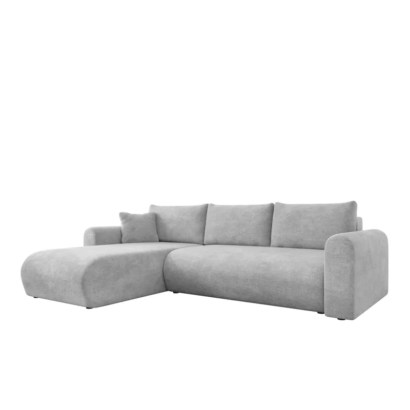 Tacon 3-seters sovesofa med divan, grå