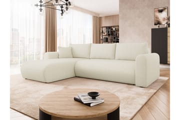 Tacon Sovesofa Med 3-Seters Divan - Beige - Møbler - Sofaer - Sovesofaer - Sovesofa divan