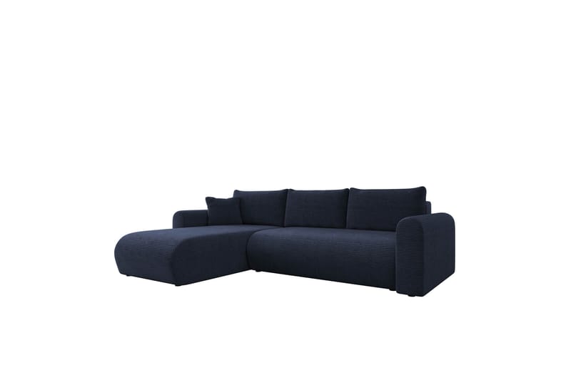 Tacon Sovesofa Med 3-Seters Divan - Blå - Møbler - Sofaer - Sovesofaer - Sovesofa divan