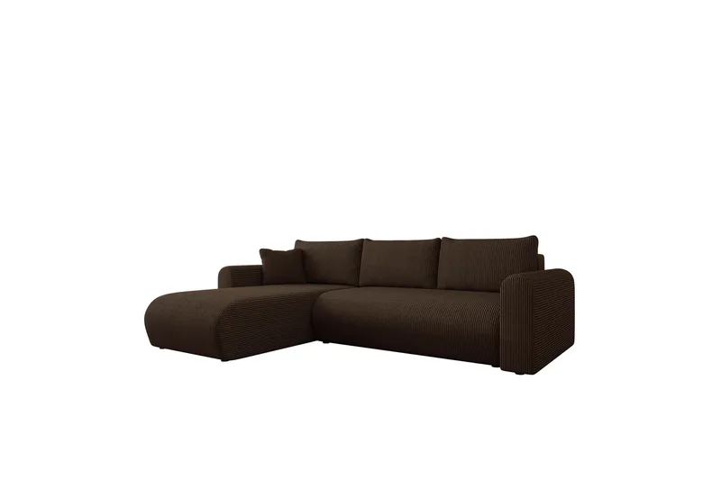 Tacon Sovesofa Med 3-Seters Divan, Brun