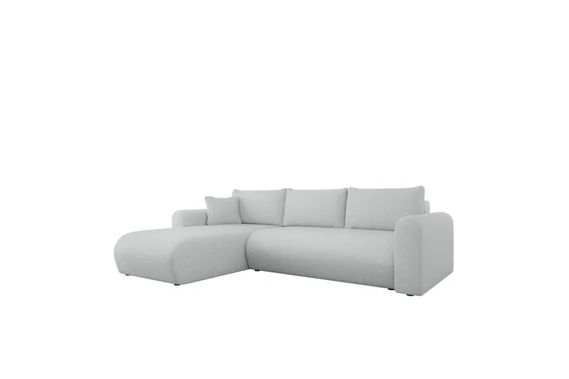 Tacon Sovesofa Med 3-Seters Divan - Grå - Møbler - Sofaer - Sovesofaer - Sovesofa divan