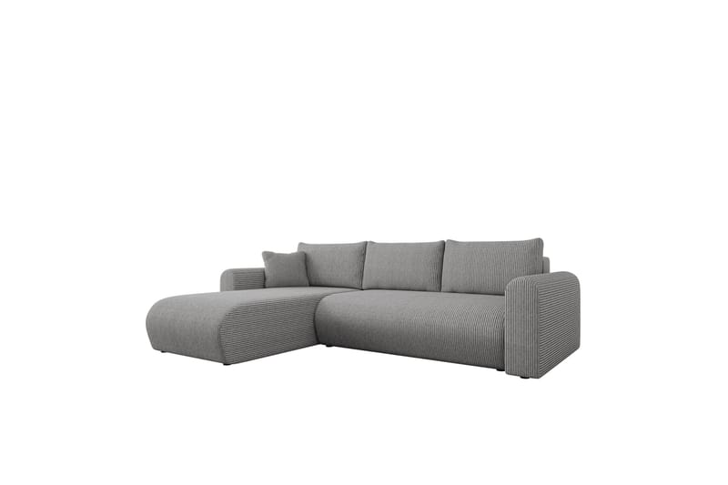 Tacon Sovesofa Med 3-Seters Divan - Grå - Møbler - Sofaer - Sovesofaer - Sovesofa divan
