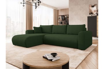 Tacon Sovesofa Med 3-Seters Divan - Grå - Møbler - Sofaer - Sovesofaer - Sovesofa divan