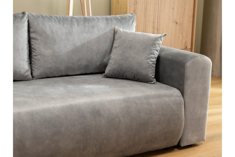 Tacon Sovesofa Med 3-Seters Divan - Gul - Møbler - Sofaer - Sovesofaer - Sovesofa divan