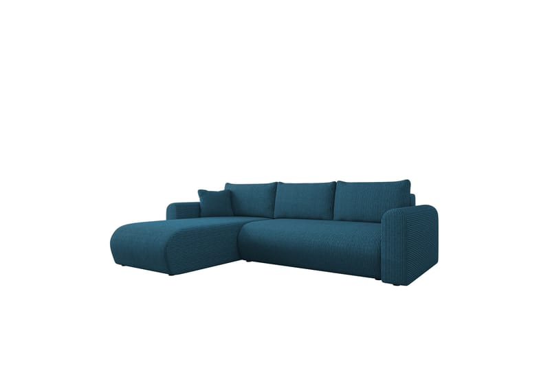 Tacon Sovesofa Med 3-Seters Divan - Hvit/Sort - Møbler - Sofaer - Sovesofaer - Sovesofa divan