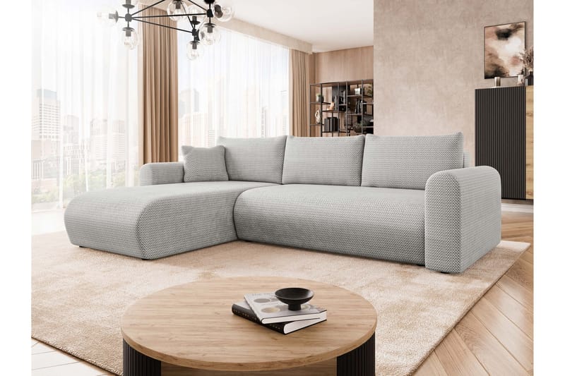 Tacon Sovesofa Med 3-Seters Divan - Svart - Møbler - Sofaer - Sovesofaer - Sovesofa divan