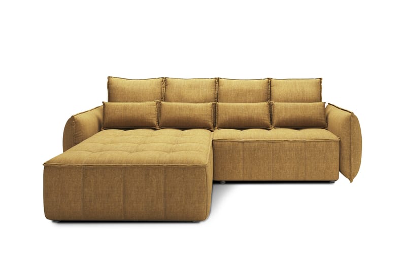 Takara Sovesofa med Divan 3-seter, Gul