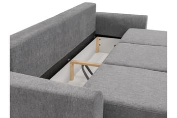 Terros Sovesofa 3-seter - Brun - Møbler - Sofaer - Sovesofaer - 3 seters sovesofa