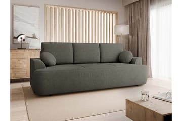 Terros Sovesofa 3-seter - Grå - Møbler - Sofaer - Sovesofaer - 3 seters sovesofa