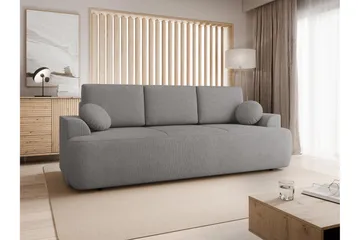 Terros Sovesofa 3-seter - Grå - Møbler - Sofaer - Sovesofaer - 3 seters sovesofa