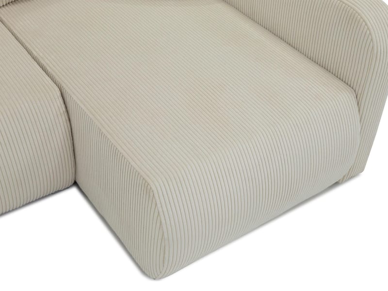 Toren sovesofa med oppbevaring og divan venstre - Lysegrå - Møbler - Sofaer - Sovesofaer - Sovesofa divan