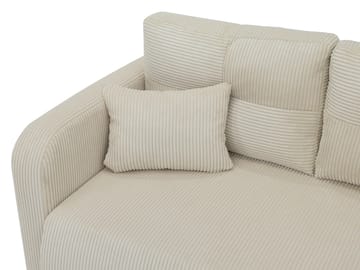 Toren sovesofa med oppbevaring og divan venstre - Svart - Møbler - Sofaer - Sovesofaer - Sovesofa divan