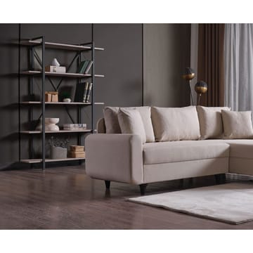 Torlan 3-seters Hjørnesovesofa - Beige - Møbler - Sofaer - Sovesofaer - Sovesofa divan