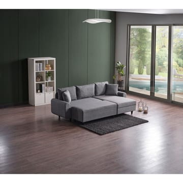 Torlan 3-seters Hjørnesovesofa - Grå - Møbler - Sofaer - Sovesofaer - Sovesofa divan