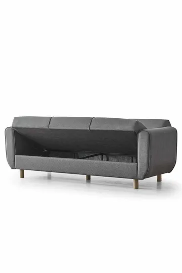Torlan 3-seters sofa - Mørk grå - Møbler - Sofaer - Sovesofaer - 3 seters sovesofa