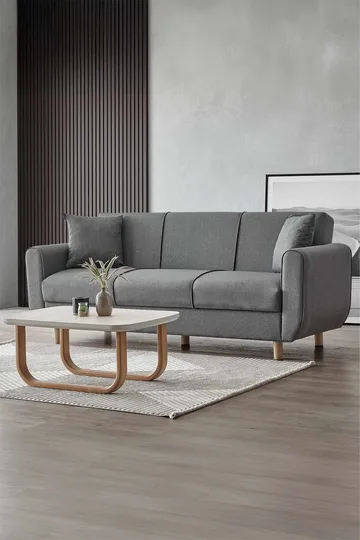 Torlan 3-seters sofa - Mørk grå - Møbler - Sofaer - Sovesofaer - 3 seters sovesofa