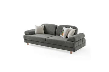 Torrelis Sovesofa 3-seter - Antrasitt - Møbler - Sofaer - Sovesofaer - 3 seters sovesofa