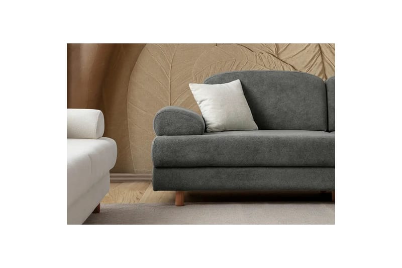 Torrelis Sovesofa 3-seter - Antrasitt - Møbler - Sofaer - Sovesofaer - 3 seters sovesofa
