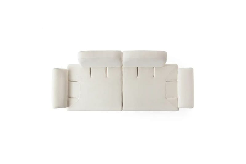 Torrelis Sovesofa 3-seter - Hvit - Møbler - Sofaer - Sovesofaer - 3 seters sovesofa