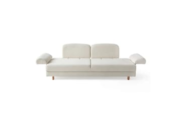 Torrelis Sovesofa 3-seter - Hvit - Møbler - Sofaer - Sovesofaer - 3 seters sovesofa