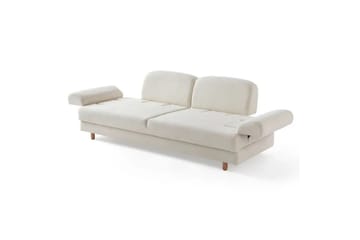 Torrelis Sovesofa 3-seter - Hvit - Møbler - Sofaer - Sovesofaer - 3 seters sovesofa