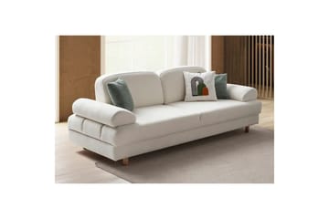 Torrelis Sovesofa 3-seter - Hvit - Møbler - Sofaer - Sovesofaer - 3 seters sovesofa