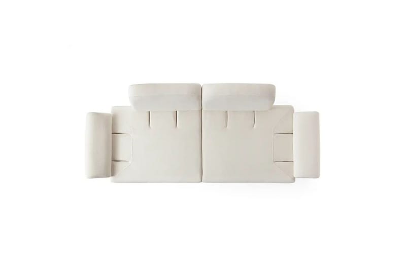 Torrelis Sovesofa 3-seter - Hvit - Møbler - Sofaer - Sovesofaer - 3 seters sovesofa