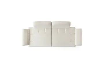 Torrelis Sovesofa 3-seter - Hvit - Møbler - Sofaer - Sovesofaer - 3 seters sovesofa