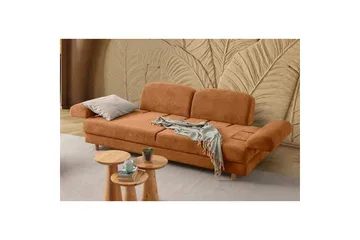 Torrelis Sovesofa 3-seter - Terrakotta - Møbler - Sofaer - Sovesofaer - 3 seters sovesofa