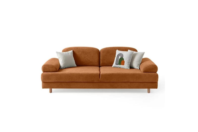 Torrelis Sovesofa 3-seter, Terrakotta